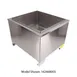 Cornelius 162468103 Ice-Tainer 2123 Ice Chest, 100 Lb, 9-Circuit Post-Mix Plate, 18" Bolt-On Legs 3 image