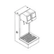 Cornelius 620048544 Soda Beverage Post / Pre Mix Drink Dispenser, Stainless Steel - 115V 2 image
