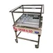Winholt SSMIT-3636MLC-CAN-ADJ Adj. Insulated Display Table, 36"W×36"D×51-1/2"H, Ice/Canopy 4×5" 2 image