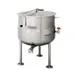 Cleveland KDL80 80 Gallon Floor Stationary 2/3 Steam Jacketed Direct Steam Kettle w/ Tri-Leg Base 1 image
