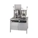Groen 142837 10 Gallon Floor Tilting 2/3 Steam Jacketed Direct Steam Kettle w/ 36" Cabinet 1 image