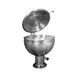 Groen GPT-40 40 Gallon Floor Stationary Full Steam Jacketed Direct Steam Kettle w/ Pedestal Base 1 image