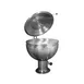 Groen GPT-60 60 Gallon Floor Stationary Full Steam Jacketed Direct Steam Kettle w/ Pedestal Base 1 image