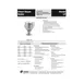Legion LP-10 10 Gallon Floor Stationary 2/3 Steam Jacketed Direct Steam Kettle w/ Pedestal Base 2 image