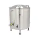 Legion LSI-60 60 Gallon Floor Stationary Full Steam Jacketed Direct Steam Kettle w/ Quad-Leg Base 2 image