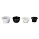 Concasse MCCUPR03B - 3oz White China Ramekin Sauce Cup, 2-3 oz, Porcelain Material, Finish 1 image