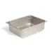 Concasse MCI241215 Stainless Steel Steam Table Pan, 1/2 Size, 10-3/8" x 12-3/4" x 6", NSF 1 image