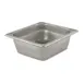 Concasse MCI241406 Stainless Steel Steam Table Pan, 1/4 Size, 6-3/8" x 10-3/8" x 2-1/2", NSF 1 image