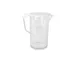 Concasse MCJ1500 Plastic Pitcher – 1.5 L (32‑63 oz) Clear Polycarbonate with Handle, Poly Blend 1 image