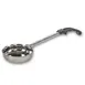 Concasse MCP06E Portion Control Spoon - 6 oz Solid Stainless Steel, Black Handle, One-Piece Design 1 image