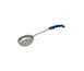 Concasse MCP08EP Portion Control Spoon - 8 oz Perforated Stainless Steel, Blue Handle, Design 1 image