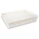 Concasse MCPACAJ1 Dough Proofing Box, 25-1/2"W x 17-1/2"D x 3"H, Polypropylene 1 image