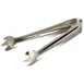 Concasse MCPAIH01 Stainless Steel Ice & Pom Tongs, 3-Prong Design, Durable Food-Safe Finish 1 image