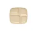 Concasse MCPLMCH2624 Rectangular Serving Tray, 10-1/5" x 9-1/2" x 4/5" Melamine, Beige Finish 1 image