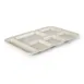 Concasse MCPLMCH3625 Rectangular Serving Tray, 14" x 10", Beige Melamine, Durable Tabletop Display 1 image