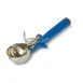 Concasse MCPP16L Portion Control Spoon, 16" Stainless Steel with Blue Plastic Handle, 2 oz 1 image