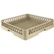 Concasse MCRACCU Silverware Rack, 20" x 20" Square, Full‑Size Beige Open/Flat Design for Commercial Dishwashers 1 image