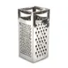 Concasse MCRAYAI02 Box Cheese Grater 9" x 4" x 4", Stainless Steel Blade & Handle, Size 7"-9" 1 image