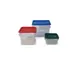 Concasse MCRC22000 Square Food Storage Container, 22 Liters, Clear Polycarbonate With Cap 1 image