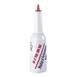 Concasse MCRFLAIR1 Plastic Flair Bottle, Without Lid, Bar Mix Pourer Jar, Bartending Supply, 1 Unit 1 image