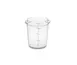 Concasse MCRR7500 Clear Polycarbonate Food Storage Container, 8 Liters, Round, With Cap 1 image