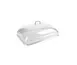 Concasse MCTD241100 Full-Size Dome Food Display Cover, Transparent Acrylic, 12" Diameter 1 image