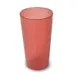 Concasse MCVPOL12R 12oz Red Polycarbonate Tumbler – Durable Clear Plastic Beverageware 1 image