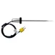 Cooper-Atkins 50216-K MicroNeedle™ Probe, Type K Thermocouple, Straight Black Cord 1 image