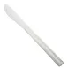 Dinex DX0001-08 Dominion Dinner Knife, 8" Medium Weight, 18/0 Stainless Steel Solid Handle - 1 Dozen 1 image