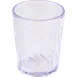 Dinex DX4GC607 - 6oz Clear Swirl Tumbler, 2-5/8" Dia × 3-1/4" H, SAN BPA‑Free, 2oz Marks - 36/Case 1 image