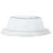 Dinex DX55000174 Disposable Dome Cup Lids, Clear, Recyclable, Fits DXFC5, Made in USA - 36/Case 1 image
