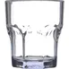 Dinex DX580807 Louis Clear 8oz Tumbler – 3" Dia x 3-3/8" H, Ribbed, SAN, NSF – 36/Case 1 image