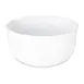 Dinex DXCSB902A 9 oz Vitrified White China Soup Bowl, 4-1/4" Dia, 1-3/4" H, Round, 12/Case 1 image