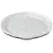 Dinex DXHH87 White Plastic Lid, Heat Resistant to 300°F, Fits 6" Soup Bowl DXHH27B - 1/Case 1 image