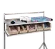 Dinex DXPTMP30-240 TMP Shelf Bin, 14-3/4" x 8-1/4" x 7", Plastic, Long Side 11-15" 1 image