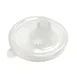 Dinex DXSN-105-CL Mug Lid, Clear Polypropylene, BPA-Free, Fits SN-103 & SN-104, 2.5" Dia - 1/Case 1 image