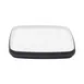 GET 21374-TOH/BK Cheforward Hatch Square Plate, 8.5" Dia., Two-Tone Honey/Raven, Melamine 1 image