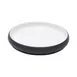 GET 21377-TOH/BK Reusable Melamine Plate, 6.5" Round, Two-Tone Honey Interior/Raven Exterior 1 image
