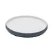 GET 21378-TOH/BL Reusable Melamine Plate, 8.5" Round, Two-Tone Honey/Bluejay, Cheforward Hatch Design 1 image