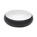 GET 31080-TOH/BK 40oz. Melamine Bowl, 8.1" Dia., Honey Interior/Raven Exterior, Round 1 image