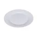 GET WP-9-RMM-W - 9" Wide Rim Riva Maris Melamine Plate, White Matte, 9" Diameter 1 image