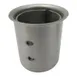 GSW USA S-LS3 Leg Socket, Straight 3" H x 1-5/8" Dia. Stainless Steel Folding Table Base 1 image