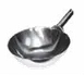 GSW USA WK-14S Chinese Wok Pan, 14" dia. x 4-1/2" depth, Single Handle, Iron 1 image