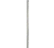 1880 Hospitality FGN027CH Mobile Wire Shelving Post, 27"H, Chromate Finish, NSF, Grooved at 1" Increments for Dry Storage 1 image