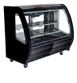 Imbera USA DDC60B PKD 115V R290 - Black Deli Display Case, 35.6-50°F, Stainless Counter, LED Lighting 1 image
