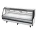 Imbera USA MCRU 100W Meat Display Case, Curved Glass, Metal Exterior, 0°C-8°C, -5°C-15°C 1 image