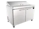 Imbera USA SPT48 48" 2-Door Sandwich and Salad Prep Table, Stainless Steel, 12 Pan Capacity 1 image