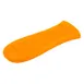 Lodge ASHH61 Handle Cover, 5-1/8" Silicone Grip, Orange, Heat Protection 500°F, Dishwasher Safe 1 image