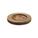 Lodge UMSB - Round 6" Wood Underliner for Fajita Skillet, Hand Wash Only, Made in USA 1 image