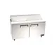 MVP Group KIN48MSP-HC 47" 2-Door Mega Top Sandwich and Salad Prep Table, 18 Pans 1 image